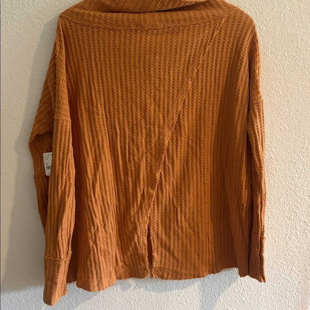 Free People Juicy Waffle Knit